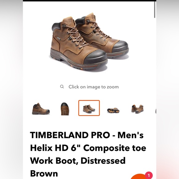 TIMBERLAND PRO men’s work boots - Picture 4 of 14